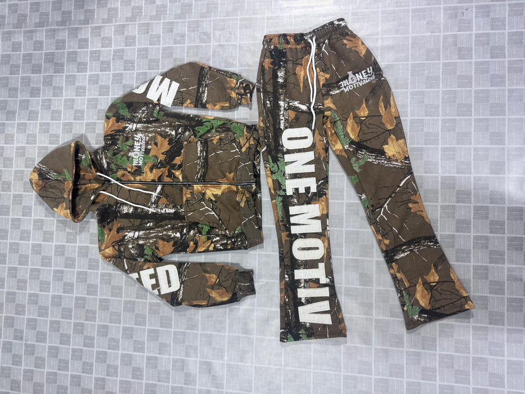 Flare sweat suit